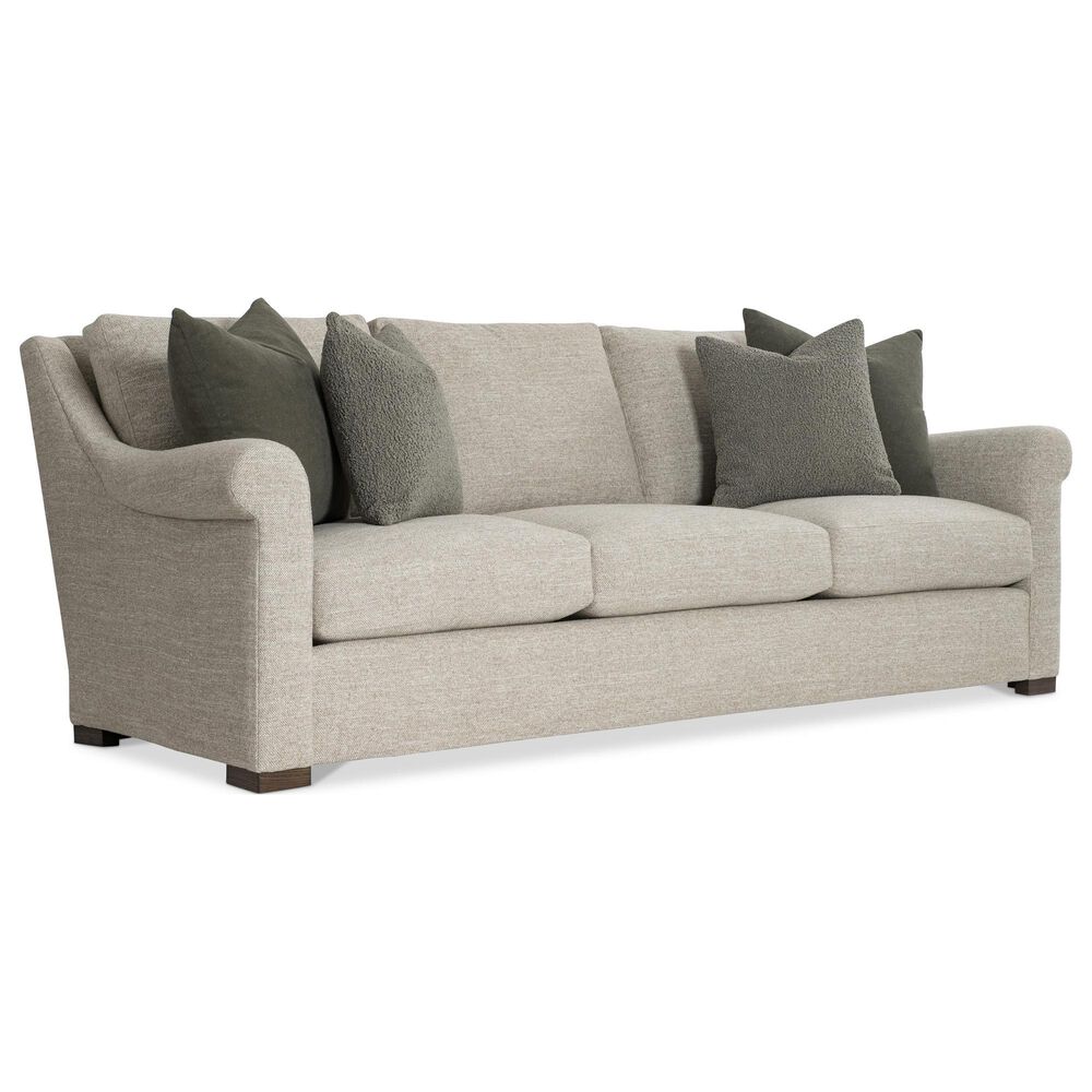 Bernhardt Keirnan Stationary Sofa in Beige and Tan, , large