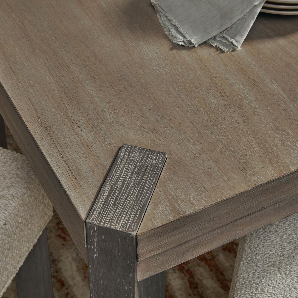 Chapel Hill Anderson Park 7-Piece Rectangular Dining Set in Moose Trail and Frontier Brown, , large