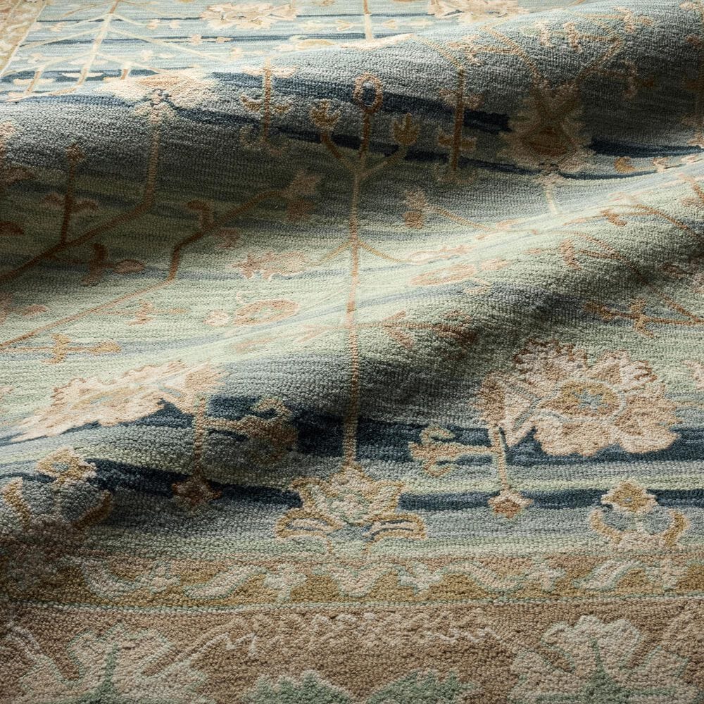 Jaipur Cardamom Jensine Blue 5' x 8' Area Rug, , large