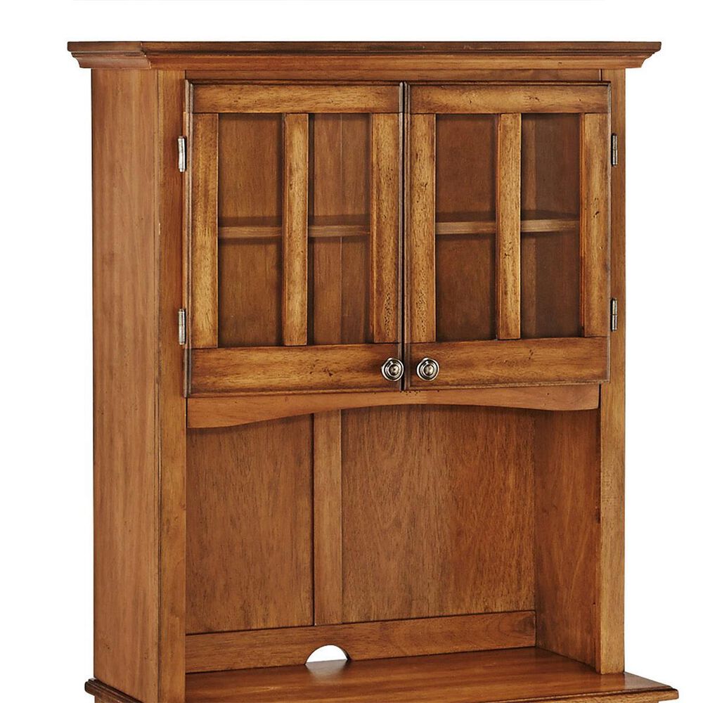 Homestyles Buffet of Buffets Server and Hutch in Cottage Oak, , large