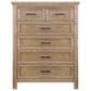 DaVinci Emory Farmhouse 6-Drawer Chest in Driftwood, , large