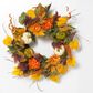 The Gerson Company 26" Harvest Wreath with Pumpkin and Berry in Orange, , large