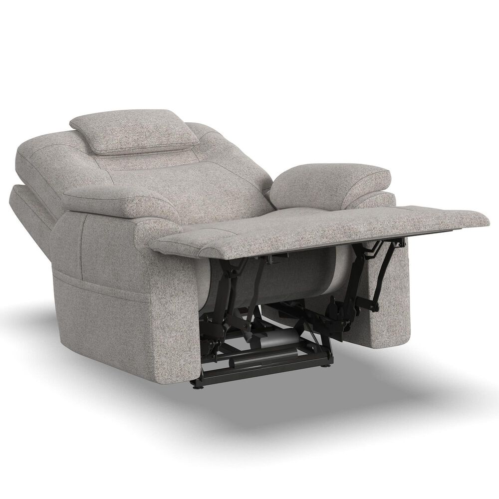 Flexsteel Zecliner Model 2 Power Recliner in Dove, , large