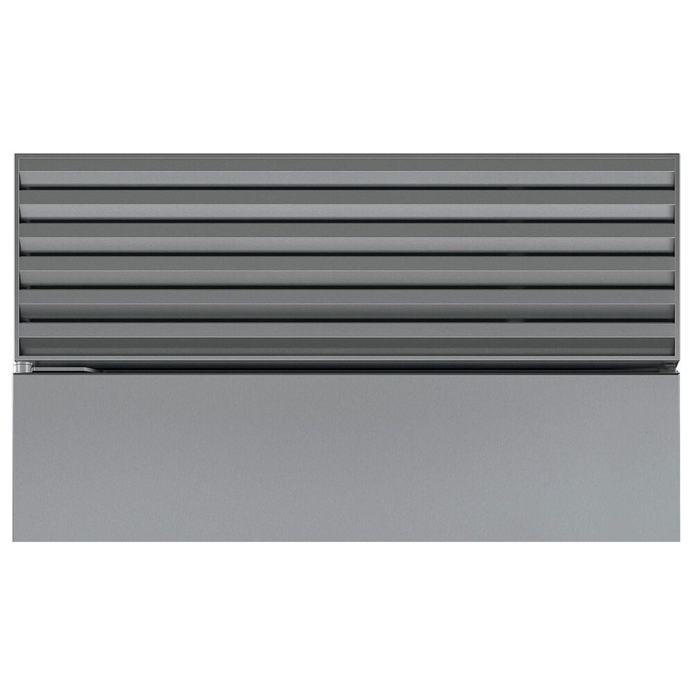 Sub Zero Classic 48" Pro Louvered Inset Grille in Stainless Steel, , large
