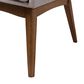 Baxton Studio Nexus Arm Chair with Greyish Beige Cushion in Walnut Brown (Set of 2), , large