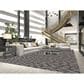 Radici USA Bellissima 010 10" x 14" Charcoal Area Rug, , large