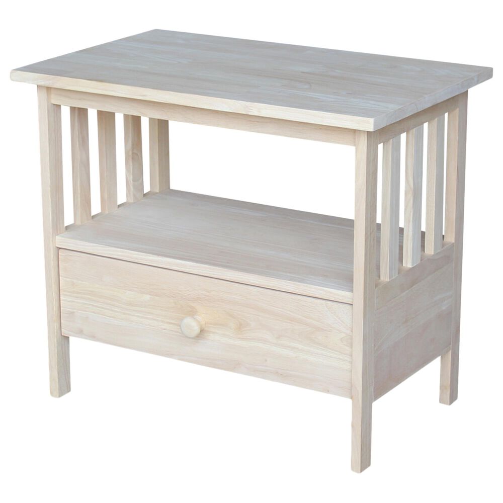 International Concepts Mission 28" TV Stand in Unfinished, , large