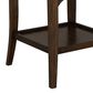 Flexsteel Sylvie Short Bunching Table in Chestnut, , large