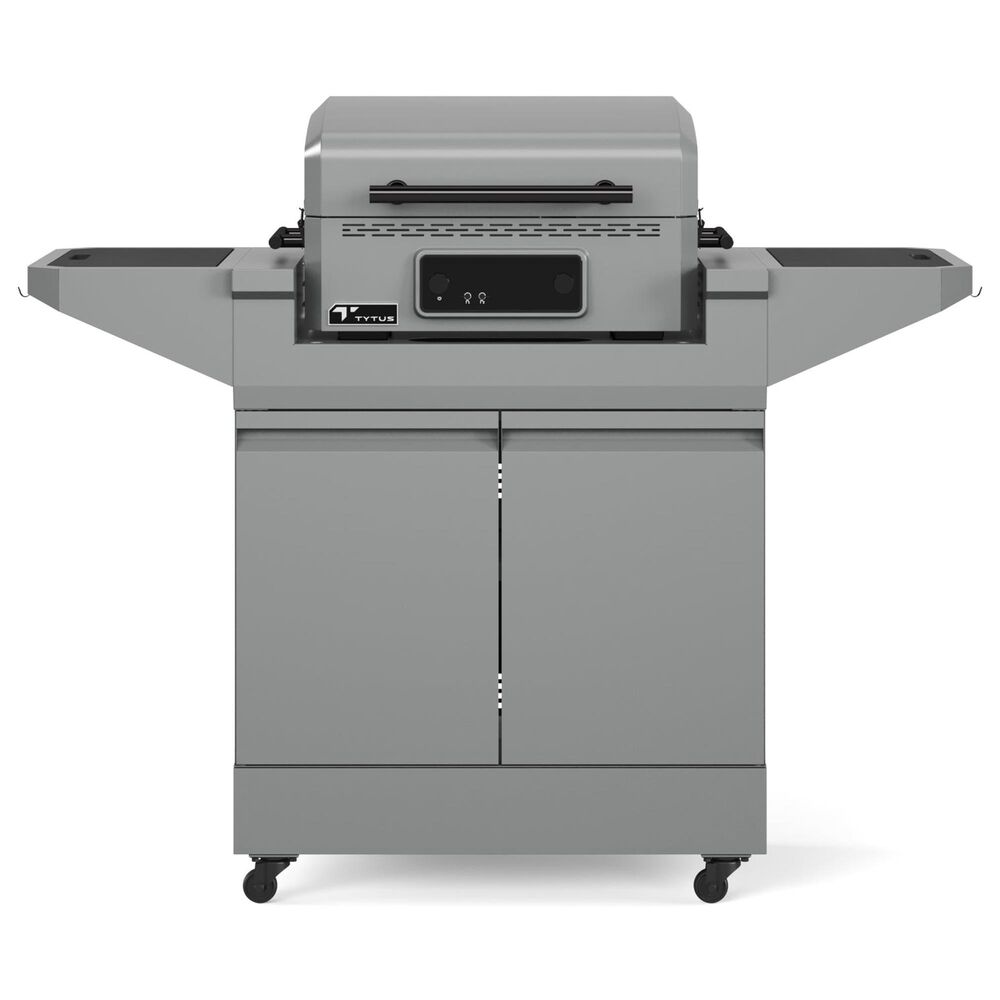 Tytus Anaheim and Emberwood 3-Piece Modular Duo with Tabletop Grill and Griddle in Gunmetal Gray, , large