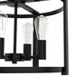 Hunter Astwood 18" 4-Light Chandelier in Matte Black, , large