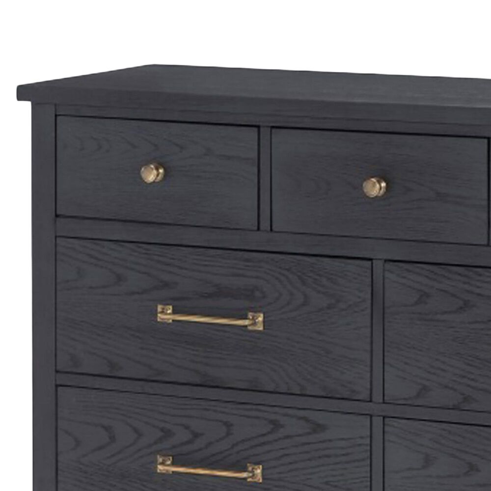 Legacy Classic Flatiron 7-Drawer Dresser in Black, , large