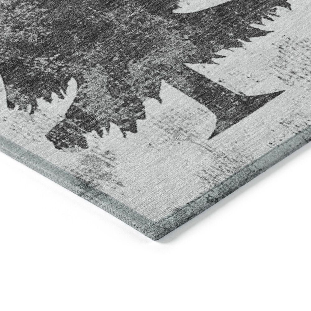 Dalyn Rug Company Wonderland WN19 1&#39;8&quot; x 2&#39;6&quot; Gray Indoor/Outdoor Area Rug, , large