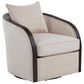 LumiSource Gemma Swivel Accent Chair in Sand, , large