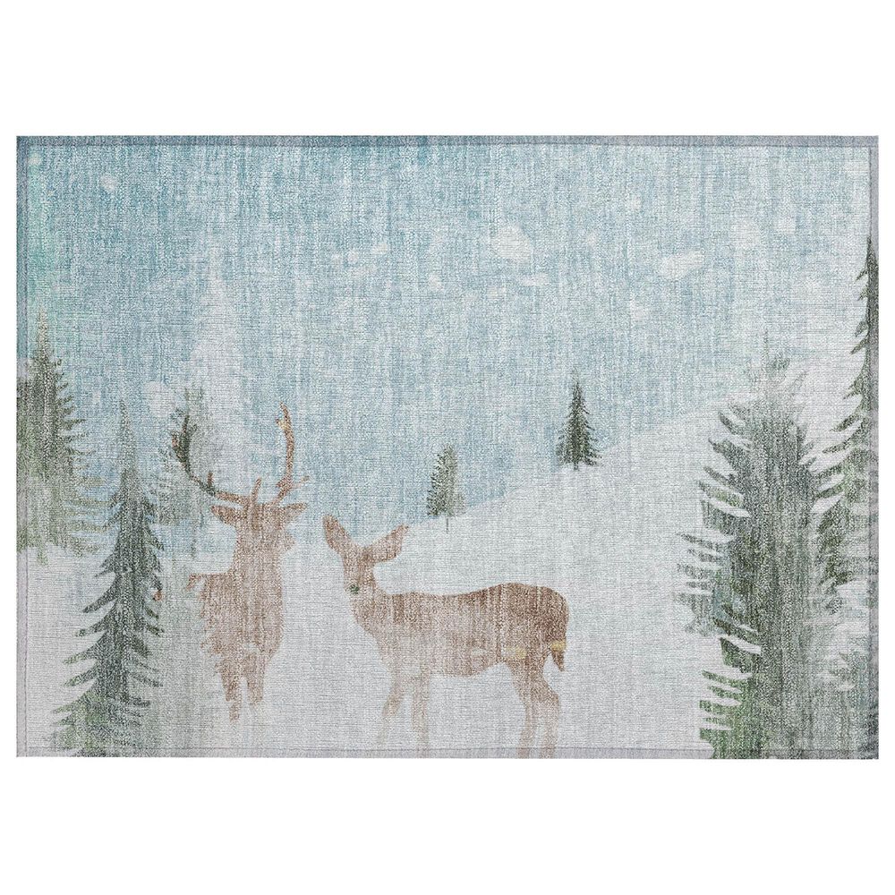Dalyn Rug Company Wonderland WN29 2"6" x 3"10" Sky Indoor/Outdoor Area Rug, , large