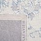 Safavieh Micro-Loop Traditional 6" x 9" Light Blue and Ivory Area Rug, , large