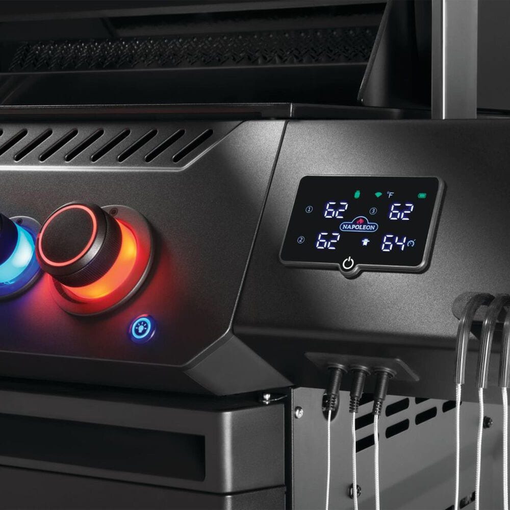 Napoleon Phantom Prestige 500 Connected Propane Gas Grill in Matte Black, , large