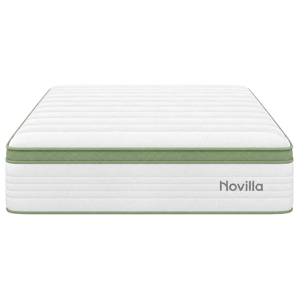 Novilla Grove 14" Medium Hybrid Queen Mattress in a Box, , large