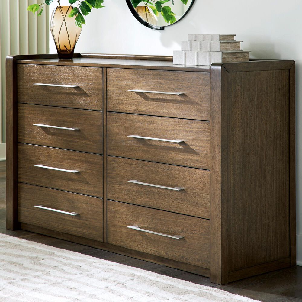 Ashley Marxmore 8 Drawer Dresser in Brown, , large