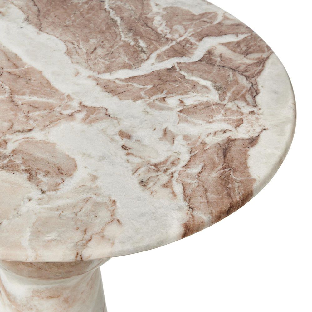 Four Hands Connie End Table-Sawar Marble, , large