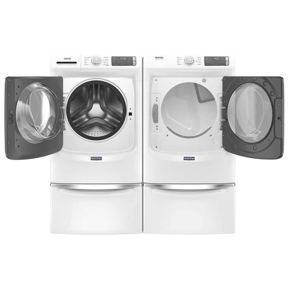 Maytag 4.5 Cu. Ft Front Load Washer with Steam in White Nebraska