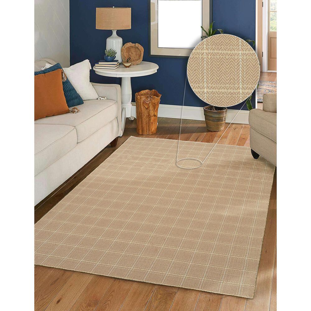 Radici USA Trento 9&#39; x 12&#39; Beige Area Rug, , large
