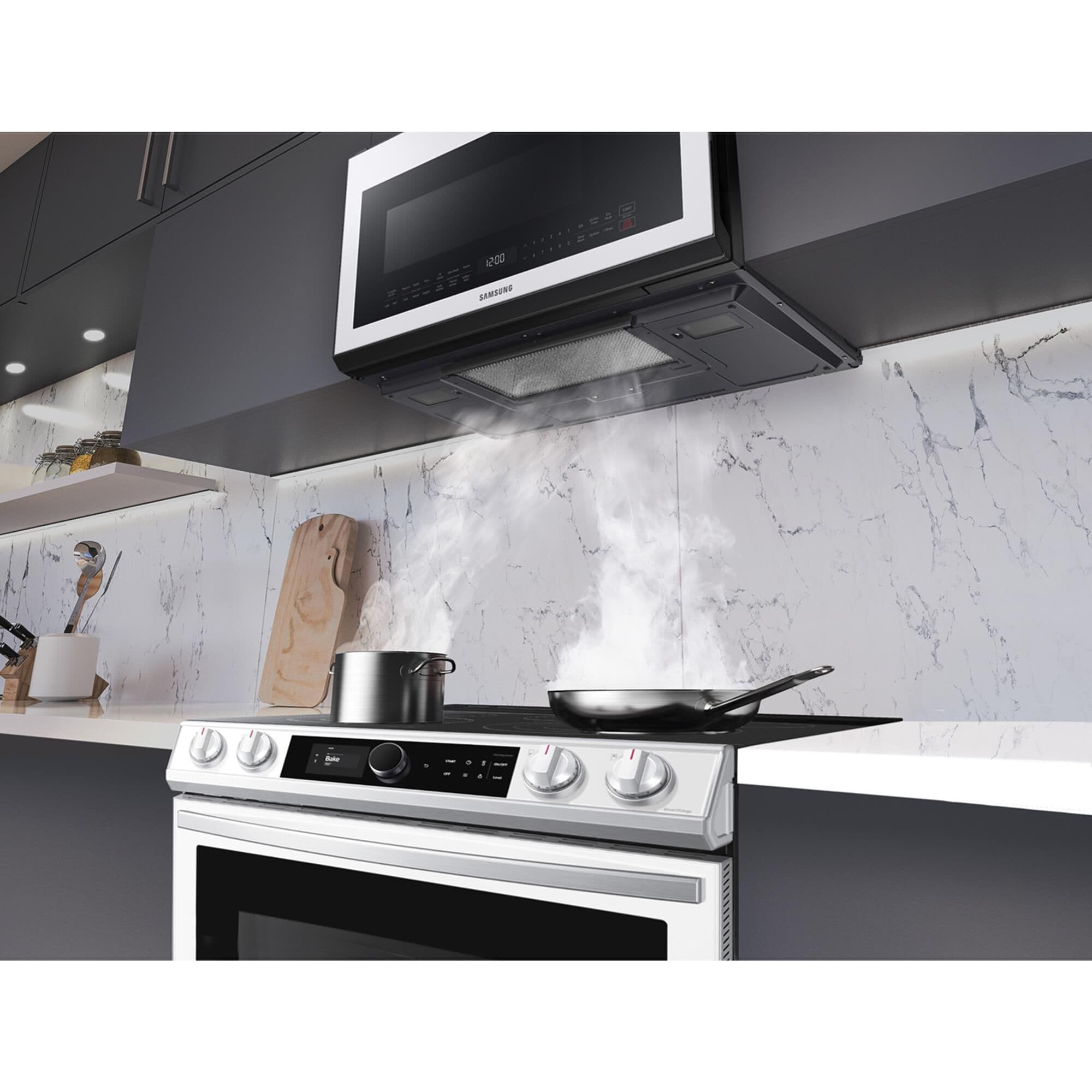 Samsung Bespoke 2.1 Cu. Ft. Over the Range Microwave with Sensor