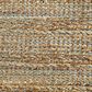 L&R Resources Natural Fiber Braided 2"6" x 7"9" Spa Blue, Tan and Aqua Blue Runner, , large