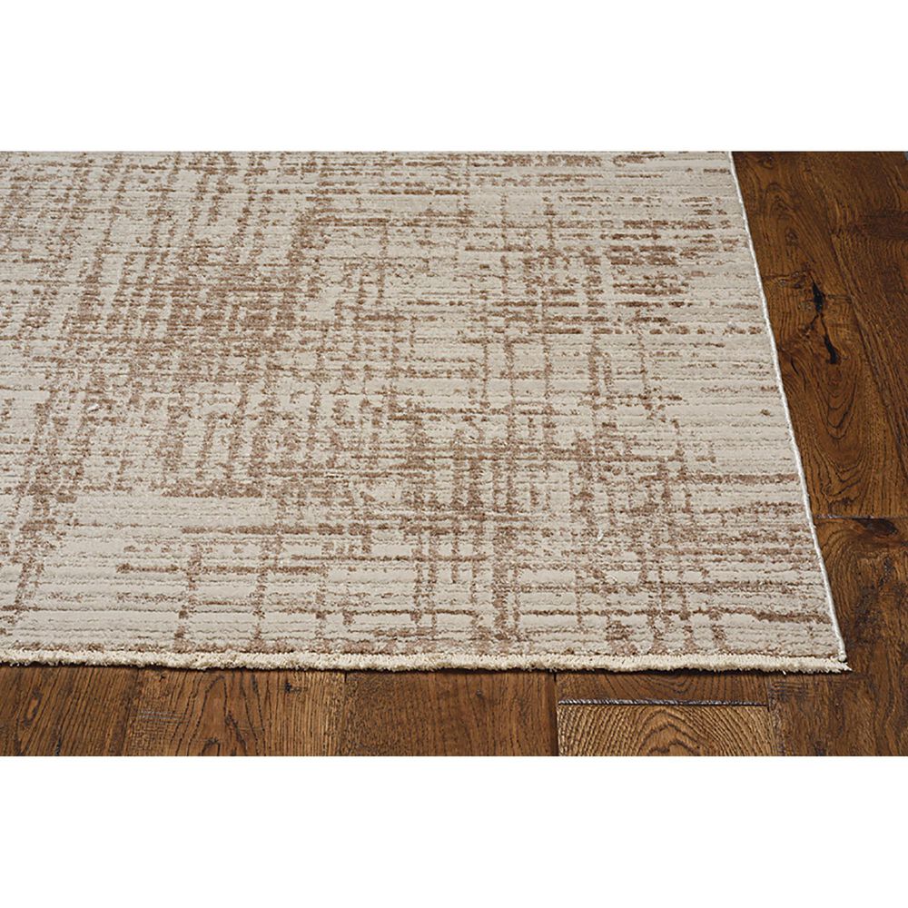 Kas Oriental Rugs Karina Elements 2&#39;3&quot; x 7&#39;7&quot; Natural Runner, , large