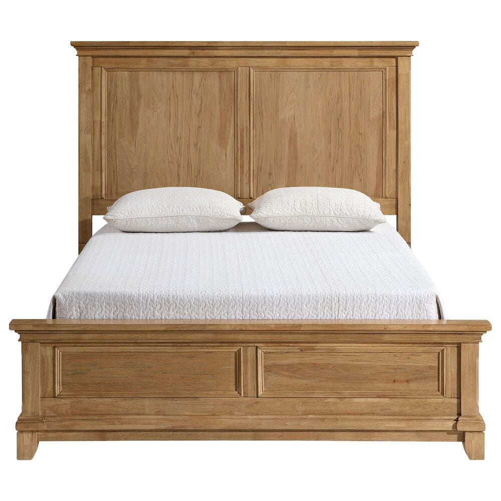 New Heritage Design Sunstone 4-Piece Queen Bedroom Set in Honey, , large