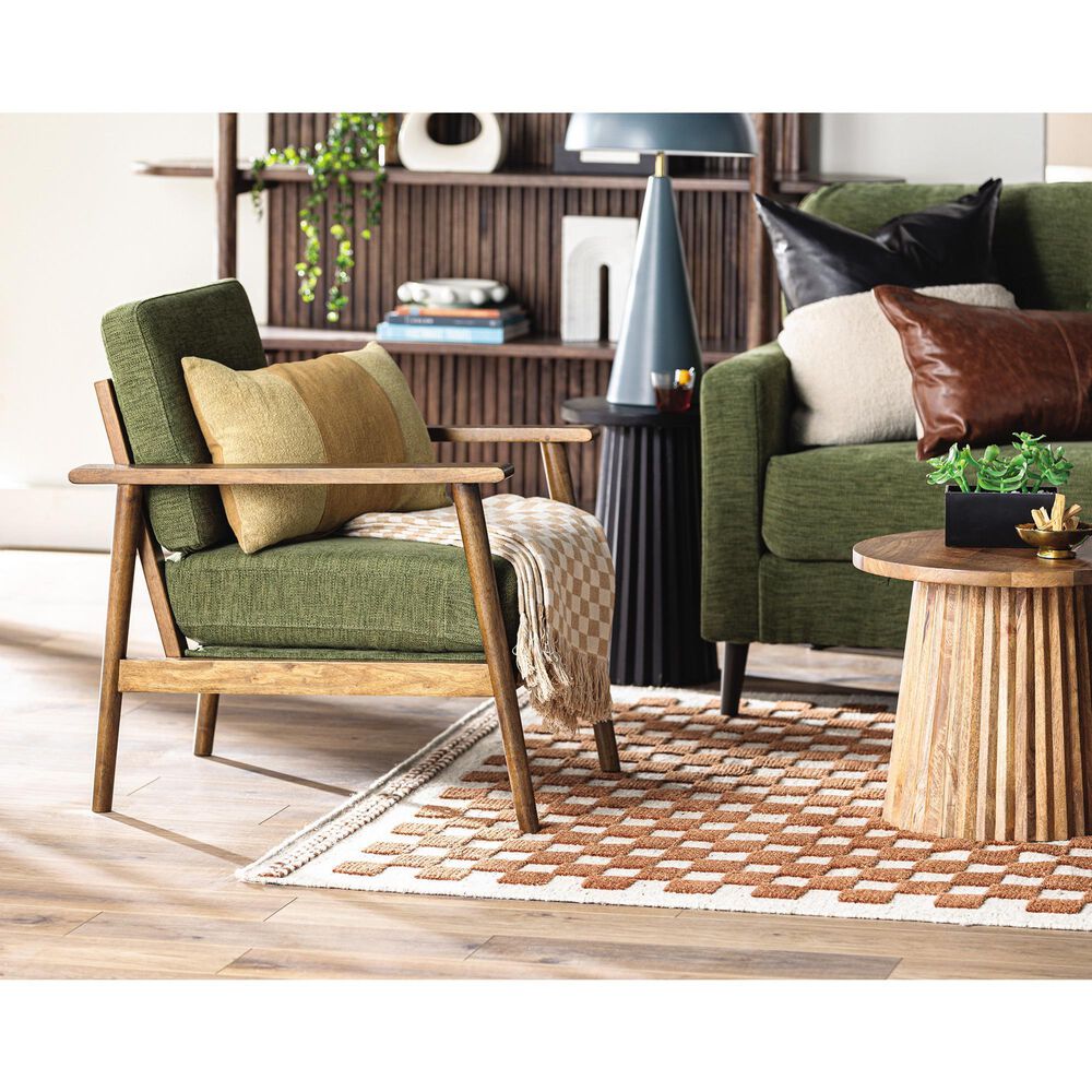 37B Bixler Showood Accent Chair in Olive, , large