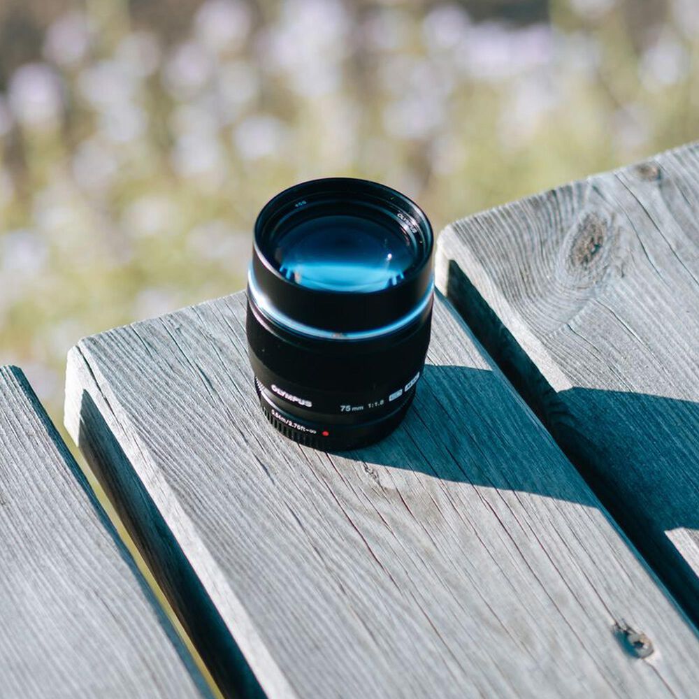OM System M.Zuiko Digital ED 75mm F/1.8 Lens in Black, , large