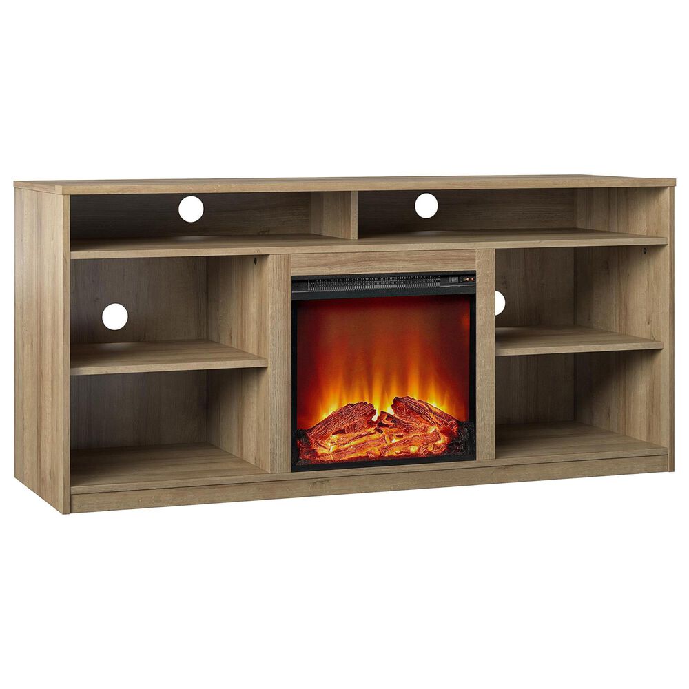 DHP South Haven Fireplace TV Stand in Natural, , large