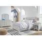 Ashley Robbinsdale 4-Piece Full Storage Bedroom Set in Antique White, , large