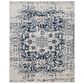 Safavieh Madison MAD603D-9 9" x 12" Cream/Navy Area Rug, , large