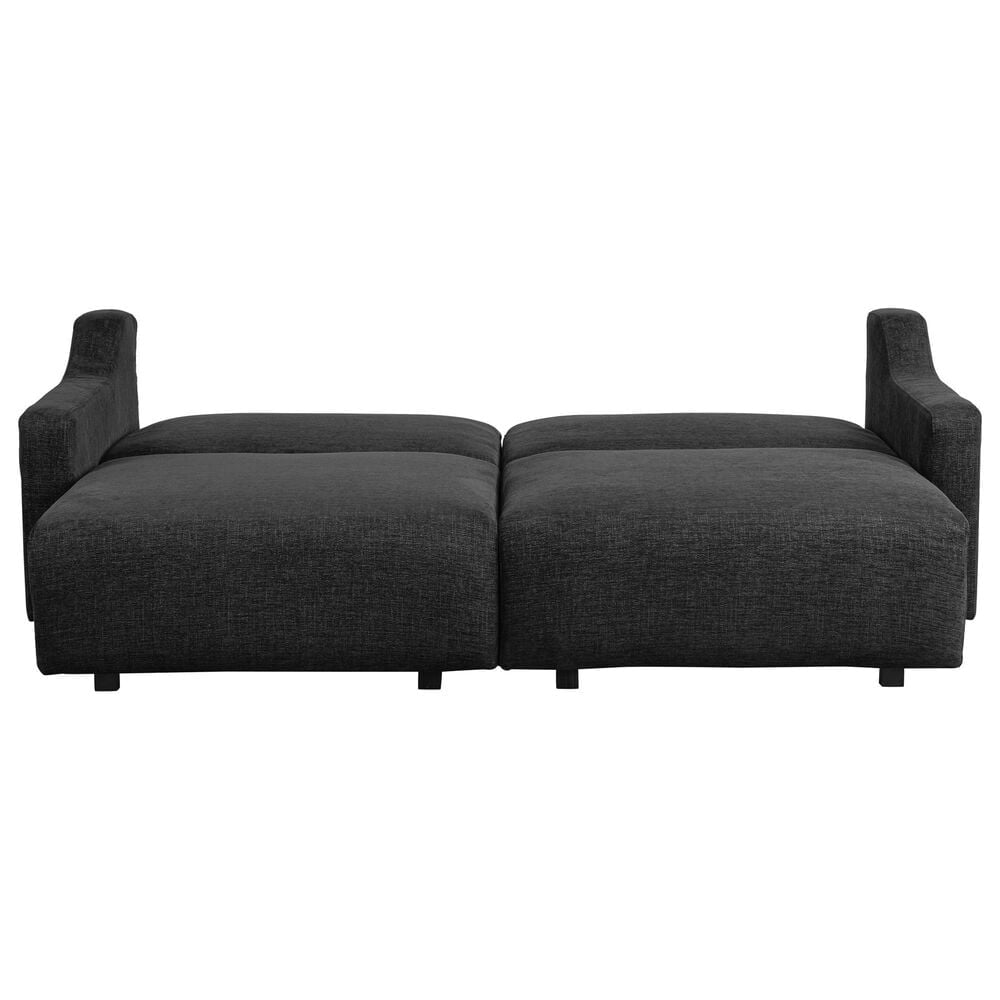 Lifestyle Solutions Glenmont Convertible Sofa in Black, , large
