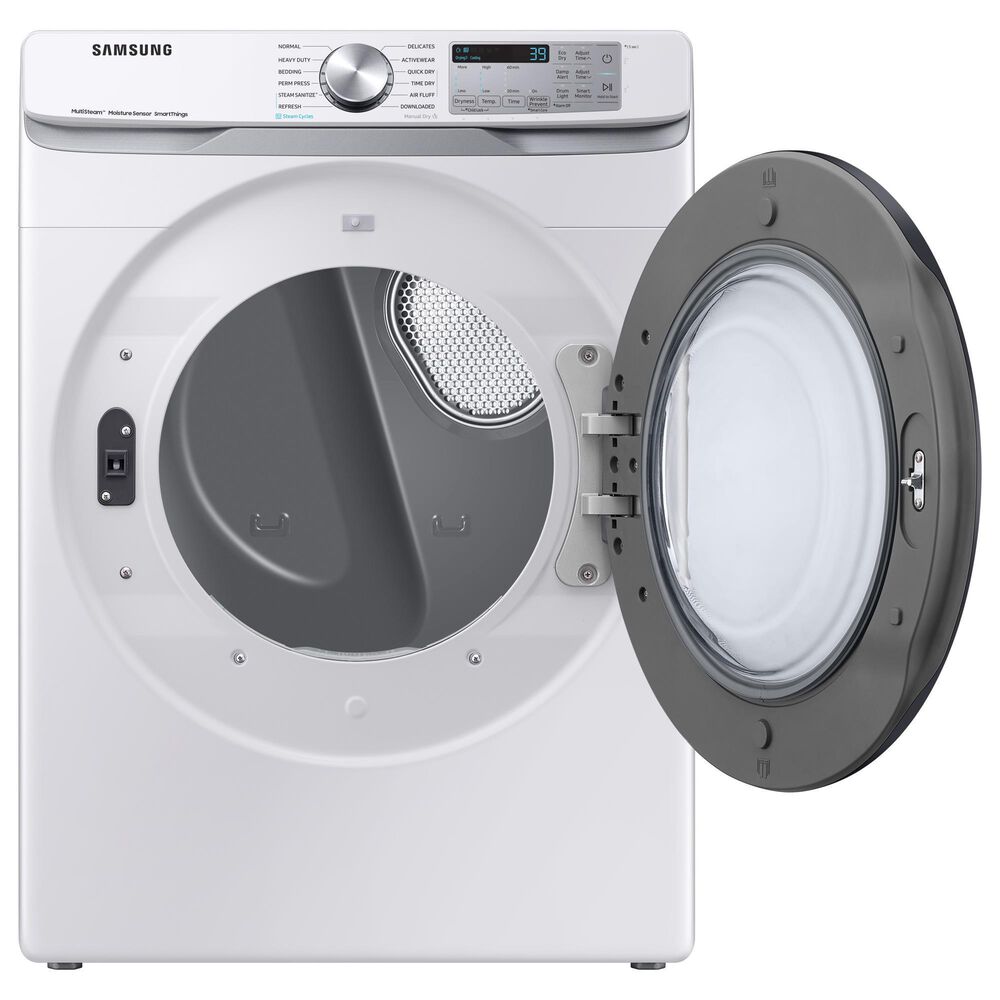 Samsung 7.5 Cu. Ft. Capacity Gas Dryer with Steam in White, , large