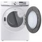 Samsung 7.5 Cu. Ft. Capacity Gas Dryer with Steam in White, , large