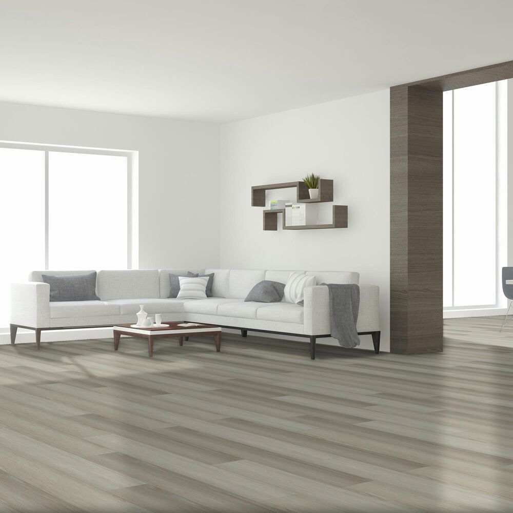 Tru-Cor SPC Silhouette Oak 8&quot; x 60&quot; Luxury Vinyl Plank, , large