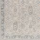 Surya Dresden DRE-2325 Medium Gray, Gray, White, Light Slate, Mustard and Rust 7"10" Round Area Rug, , large