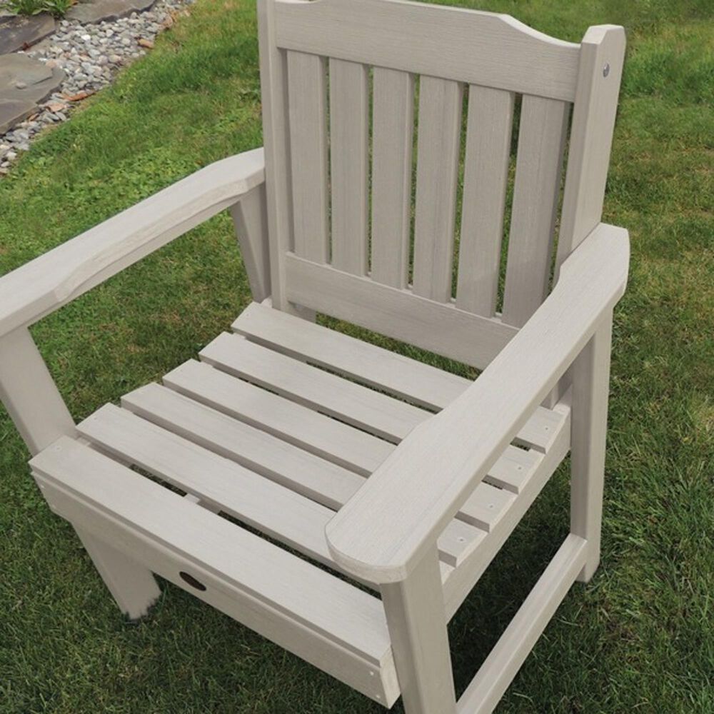 Highwood USA Springville Patio Lounge Chair in Whitewash NFM