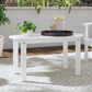 Linon Home Decor Adirondack Coffee Table in White, , large