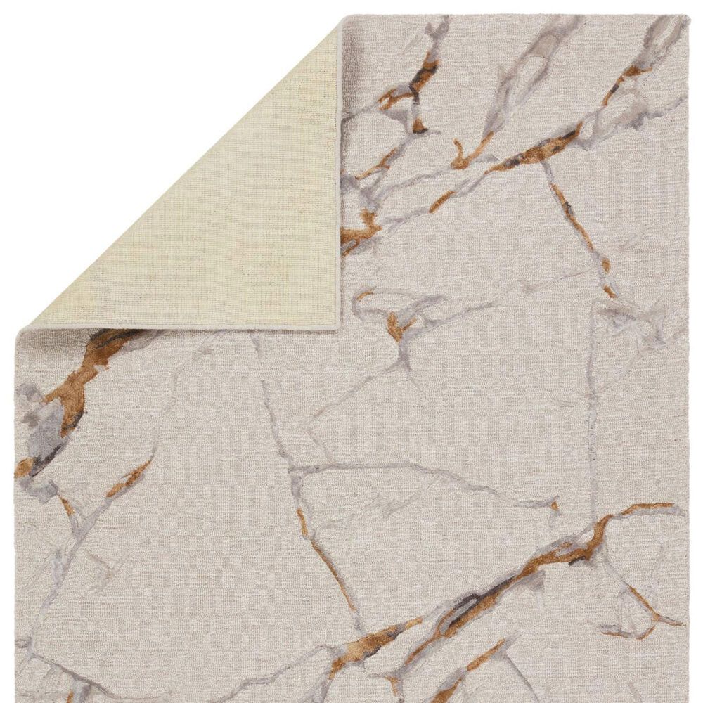 Jaipur Fragment Light Gray, Bungee Cord, Gull, Tiger&#39;s Eye and Wheat 9&#39; x 12&#39; Area Rug, , large