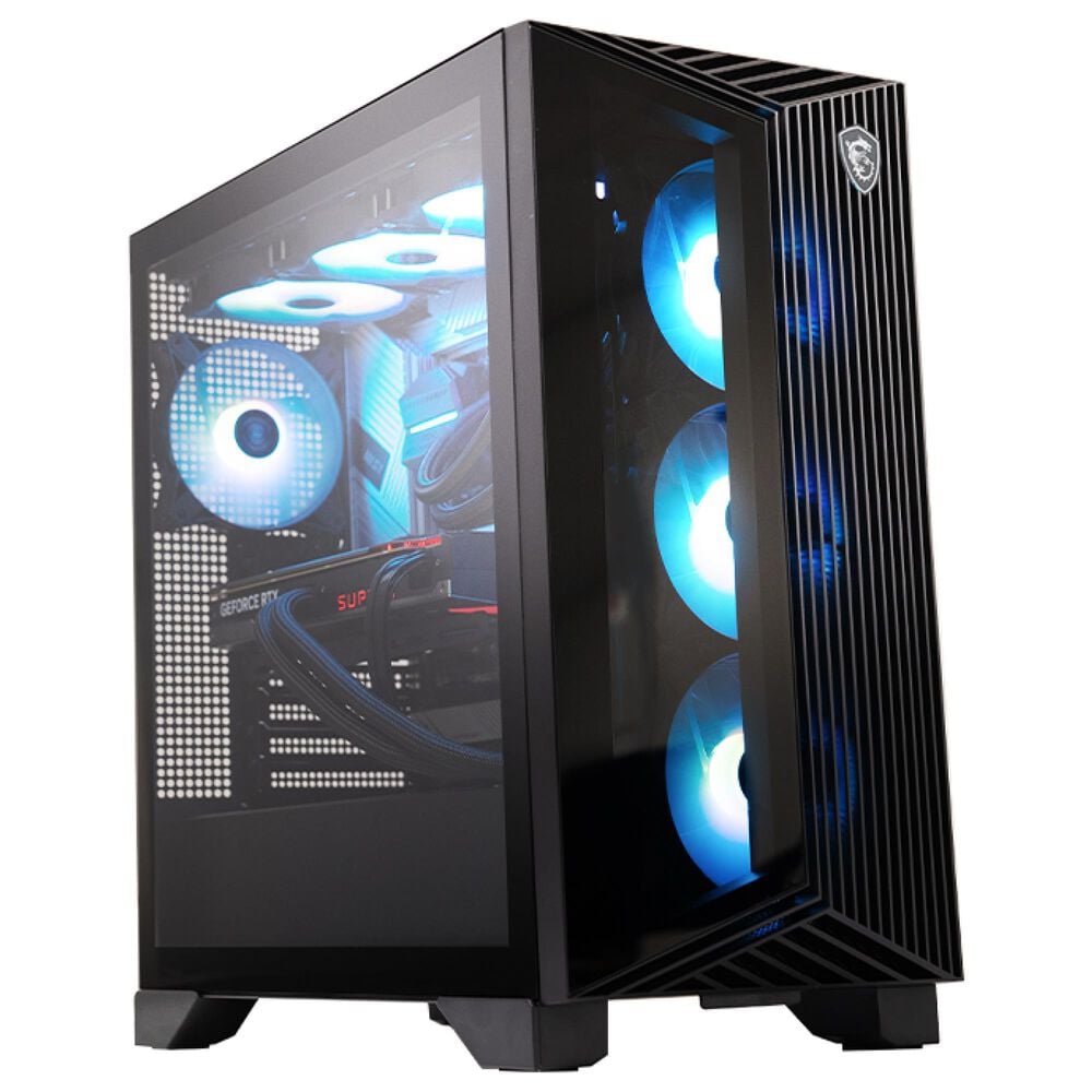 MSI Aegis ZS2 Gaming Desktop | AMD Ryzen 9 7900X - 32GB RAM - NVIDIA GeForce RTX 5070 Graphics - 2TB SSD in Black, , large