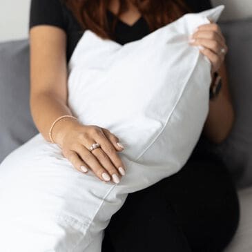 DreamFit DreamChill Degree 5 Enhanced Bamboo Standard Pillowcase in White (Set of 2), , large