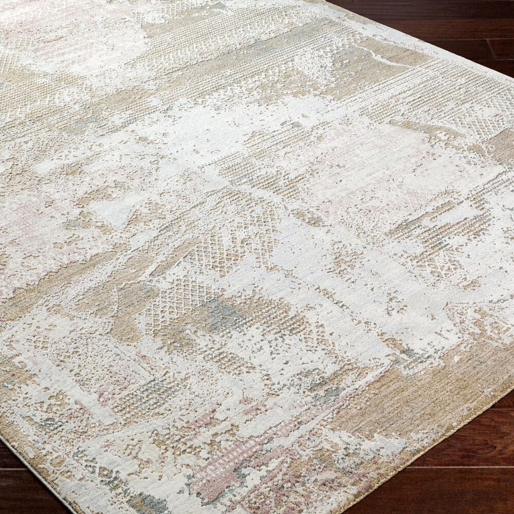 Surya Brunswick 12&#39; x 15&#39; Cream, Light Slate, Taupe, Tan, Dusty Pink and Blue Area Rug, , large
