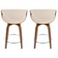 Lumisource Curvo Counter Stool in Cream (Set of 2), , large