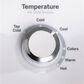 GE Appliances 3.9 Cu. Ft. Front Load Washer and 5.9 Cu. Ft. Electric Dryer Stack Laundry in White, , large
