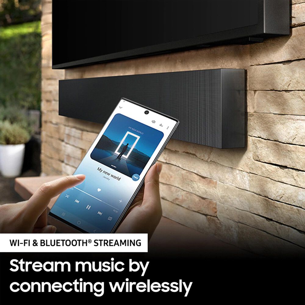Samsung 65&quot; Class The Terrace Outdoor QLED 4K HDR - Smart TV with 3.0 Channel Soundbar, , large