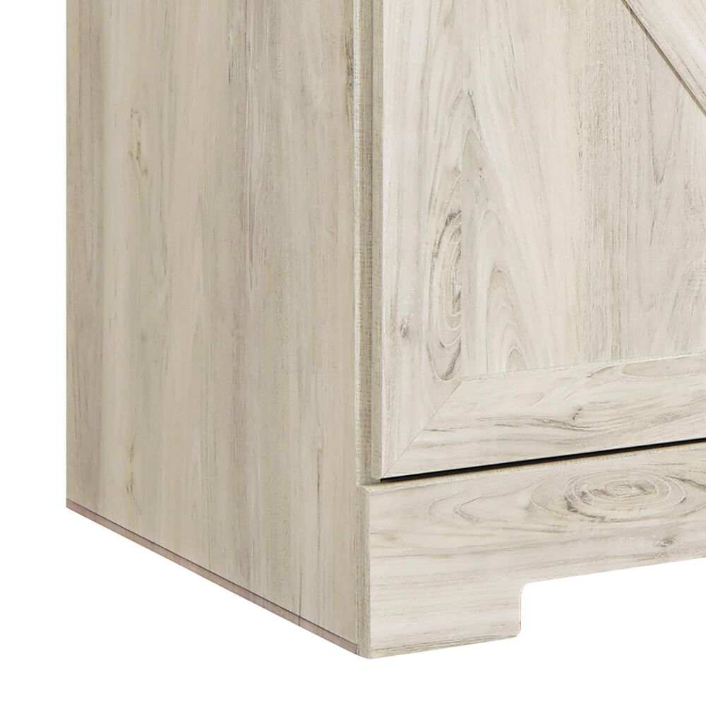 Ashley Bellaby 64&quot; Large TV Stand in Whitewash, , large