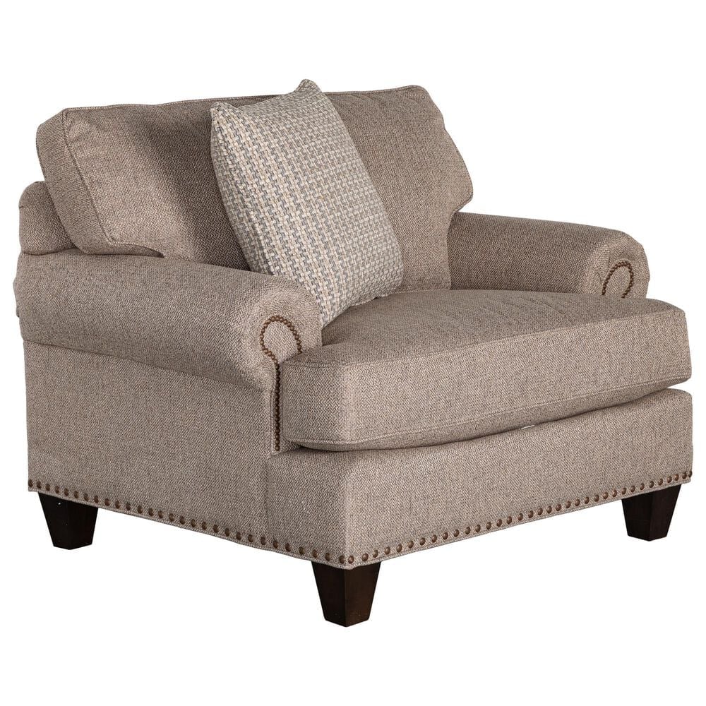 Hickorycraft Oversized Accent Chair in Tan, , large